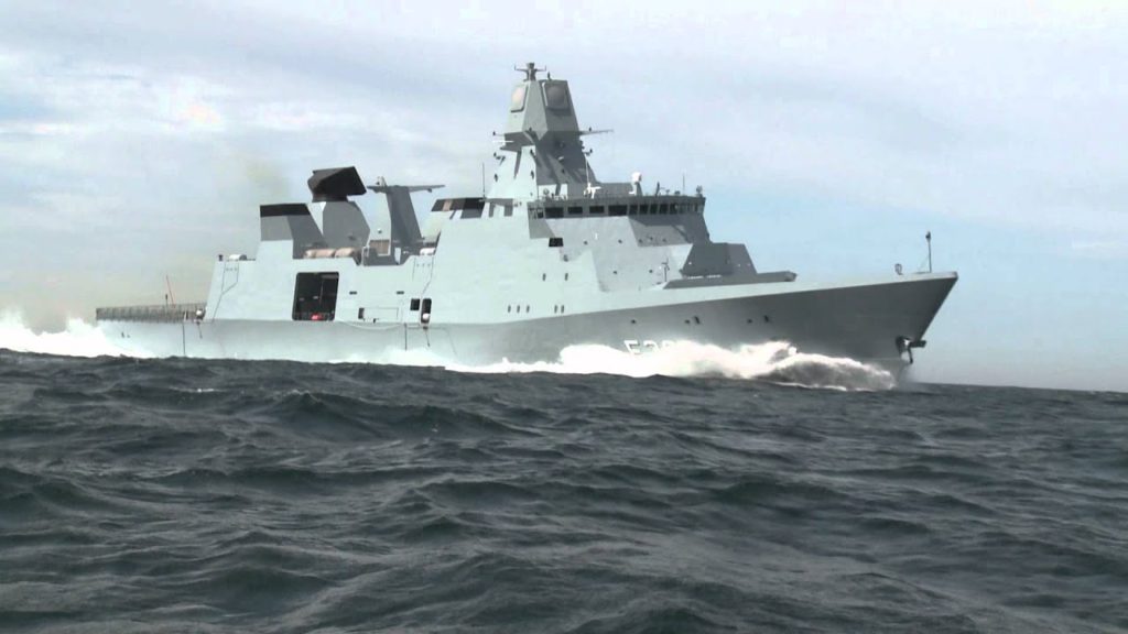 Дания решила направить фрегат ВМС в восточное Средиземноморье